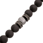 PULSERA PIEDRAS ONIX, HEMATITA Y ZIRCONES - Thumbnail 2