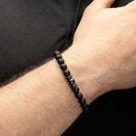 PULSERA PIEDRAS ONIX, HEMATITA Y ZIRCONES - Thumbnail 3